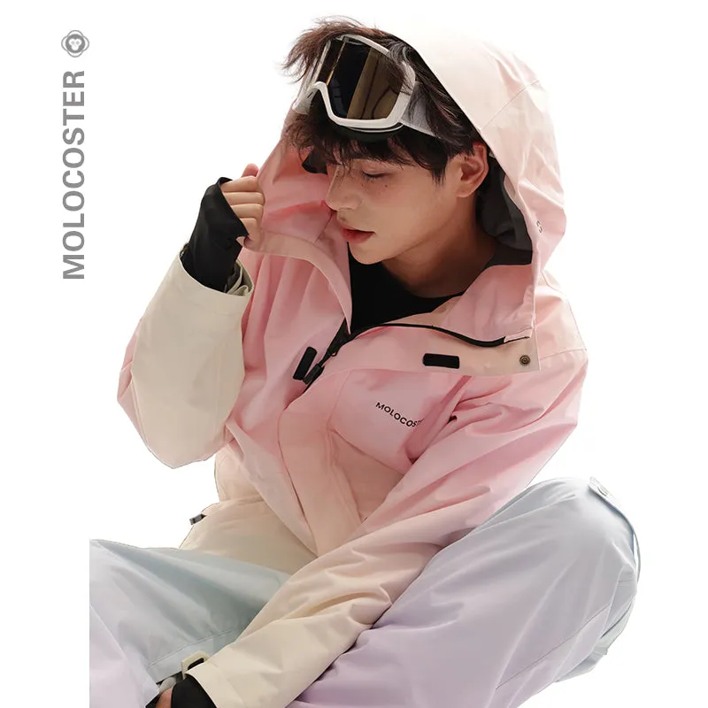 Molocoster Rainbow Unicorn 3L Snowboarding Jacket & Pants(PRE-ORDER/10-15DAY TO DELIVER)