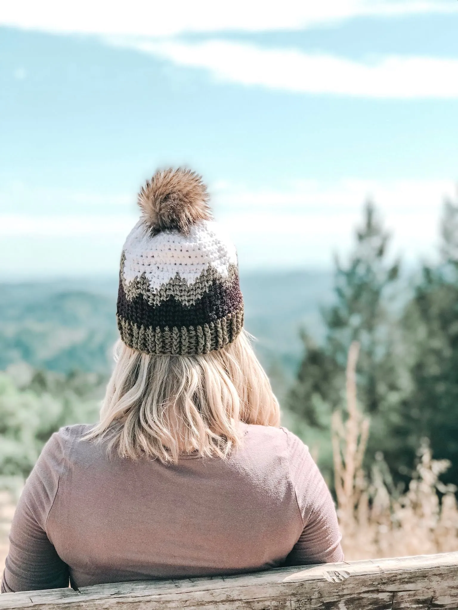 Mountain Range Hat