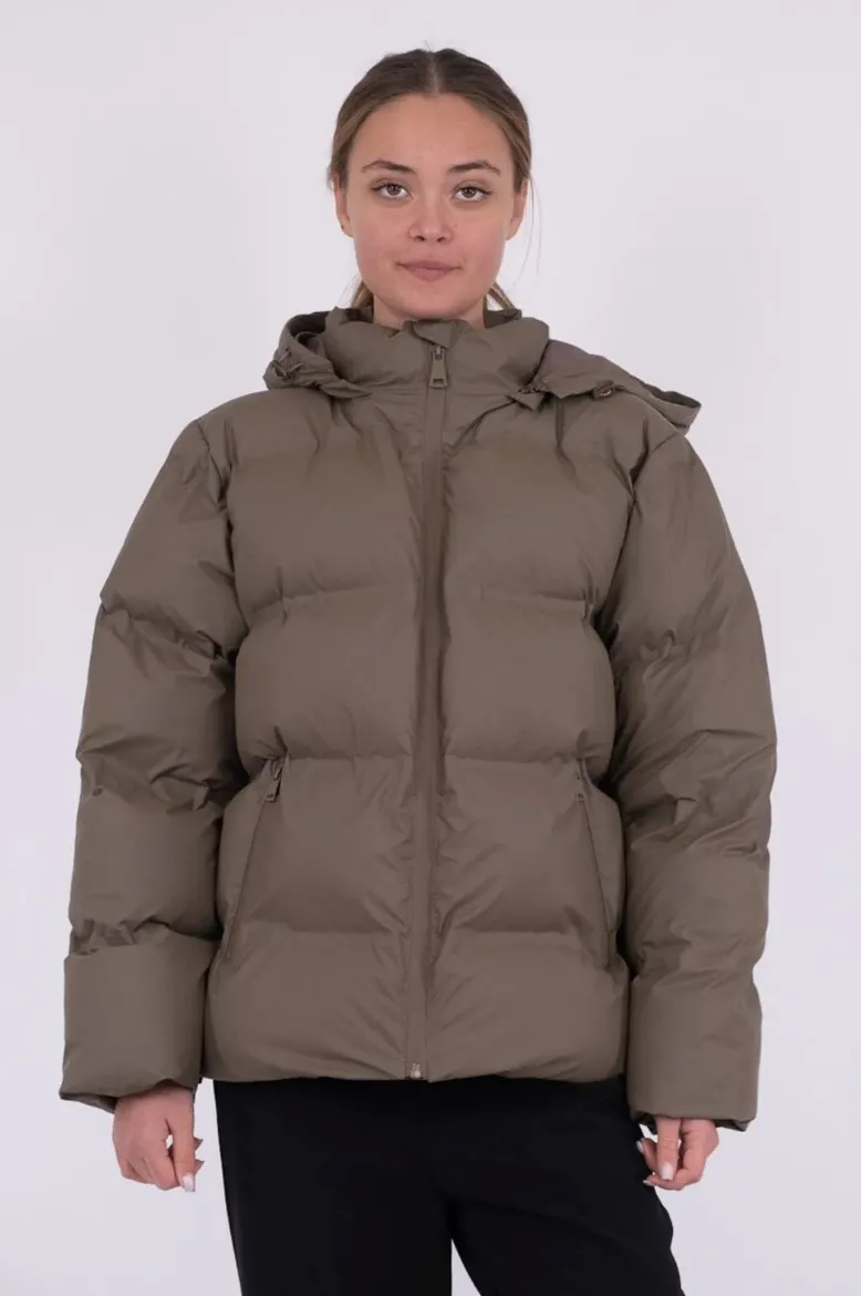 Neo Noir Fox C Puffer Jacket Dark Taupe