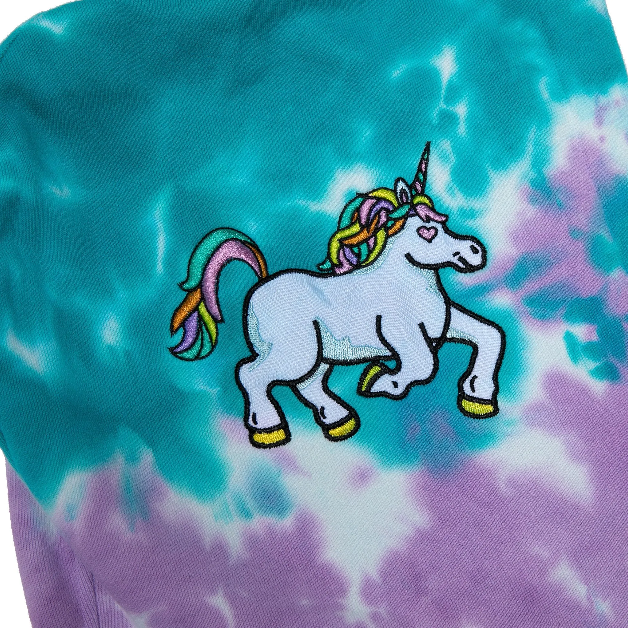 Nermland Hoodie (Purple / Teal Tie Dye)