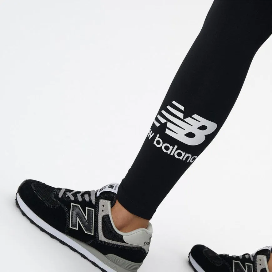 New Balance Essential Stacked Women Lifestyle Tight Black