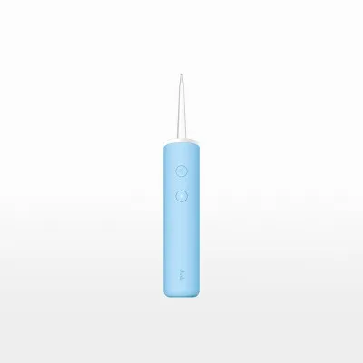 New - quip Rechargeable Cordless Plastic Water Flosser - Sky Blue