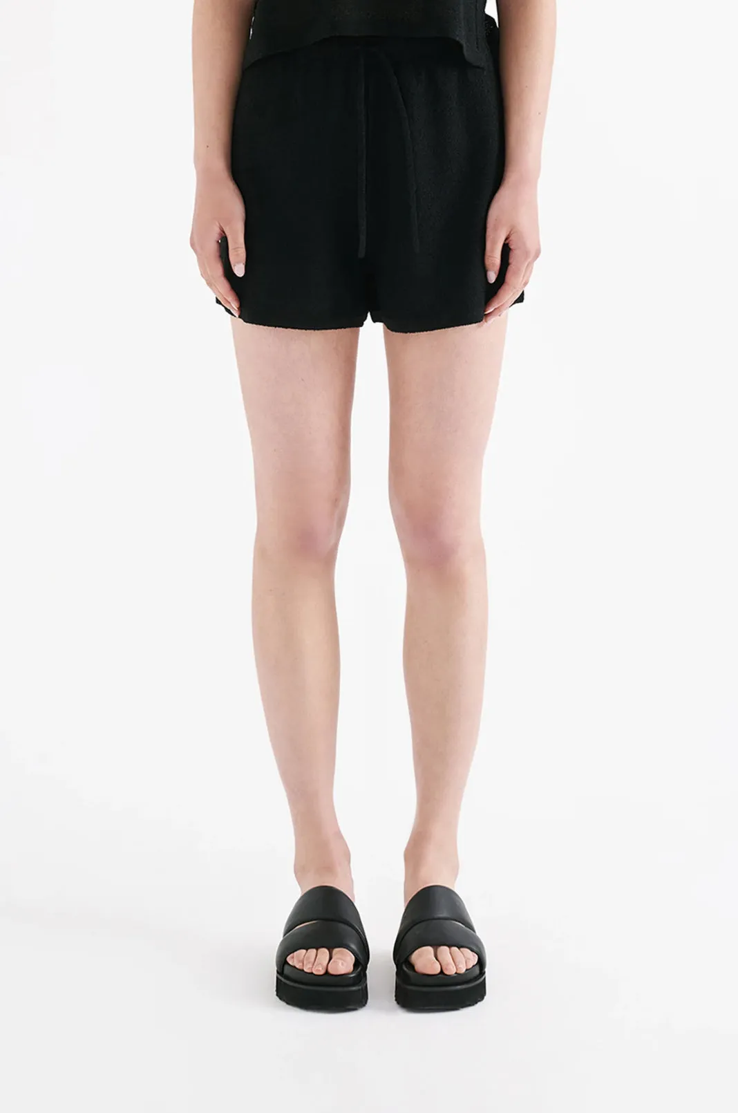 Nude Lucy Zosia Knit Short in Black