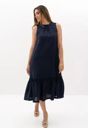 Nusa Dress in Midnight