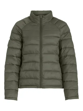 OLIVENGRØNN VILA VISIBIRIA L/S QUILTED JACKET