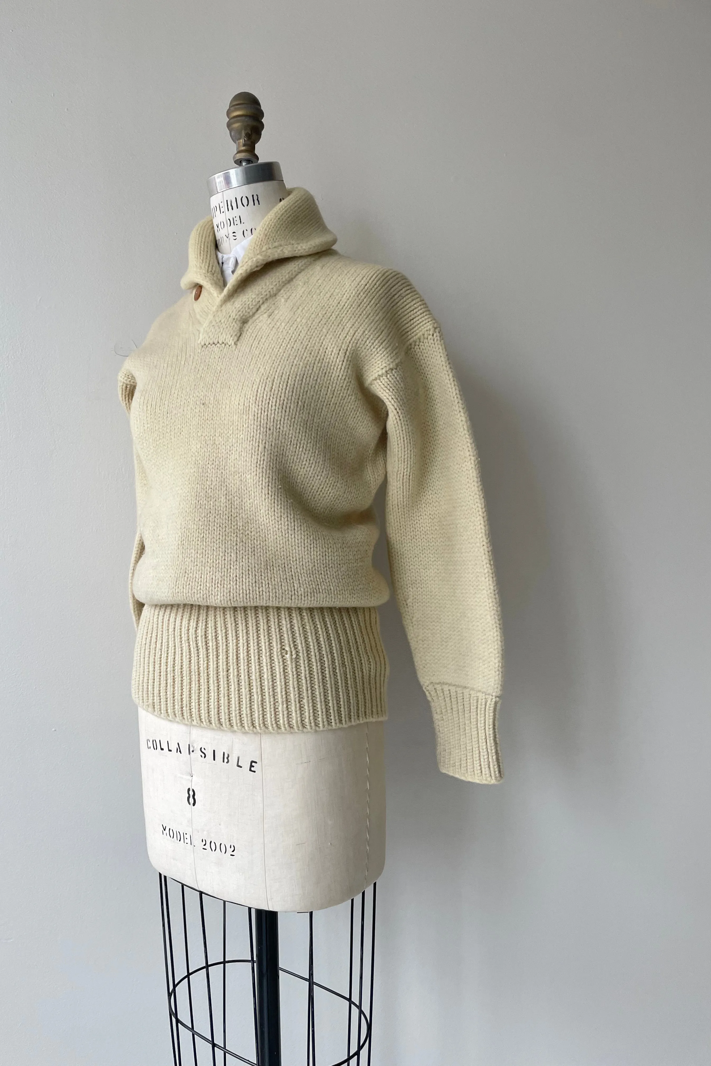 Oxford Wool Sweater | 1920s