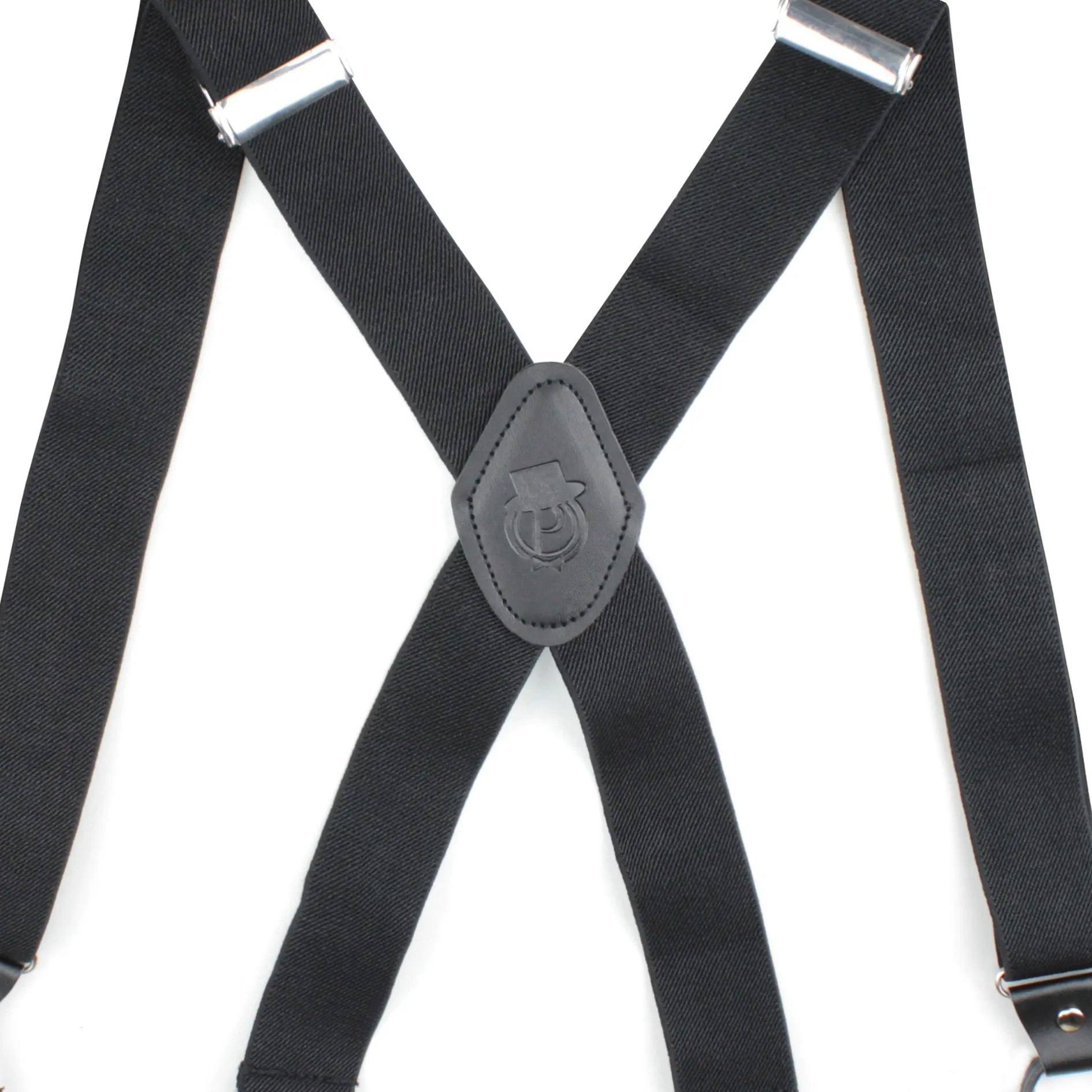 Peluche Novelist Charmer Black 8 Clips Suspender