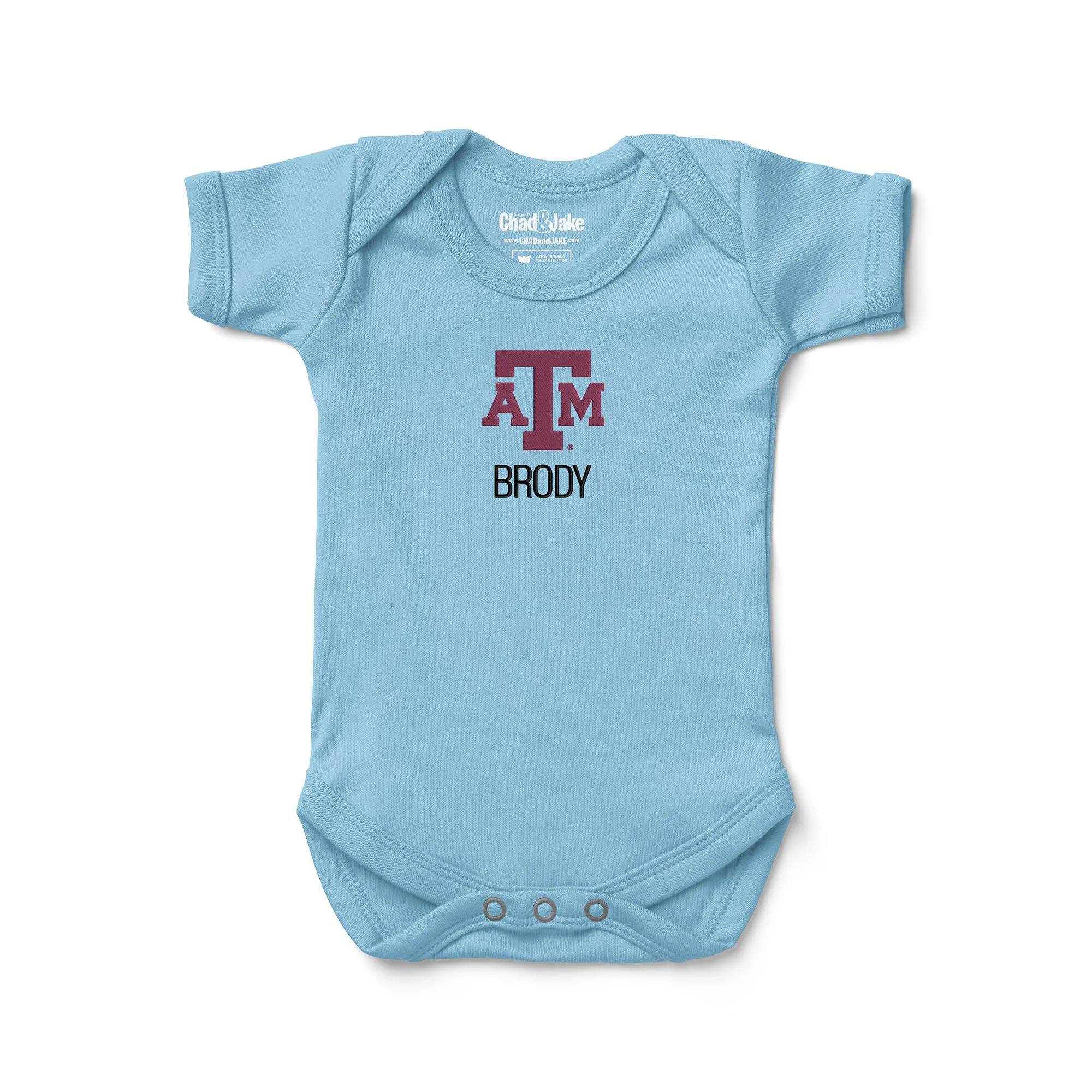 Personalized Texas A&M Aggies Bodysuit