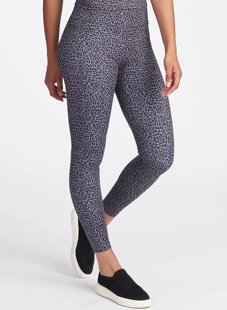 Printed Legging, Dusk Blue