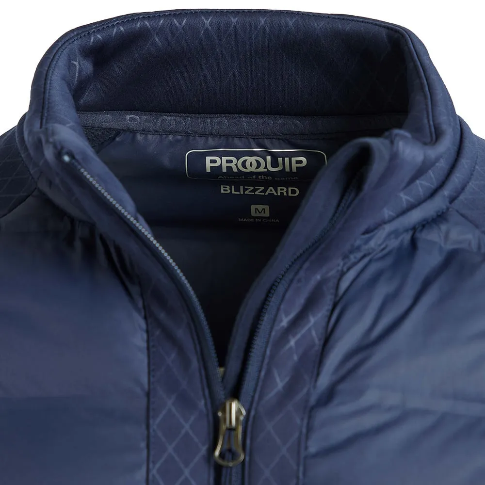 ProQuip Blizzard Quilt Puffer Jacket - Navy