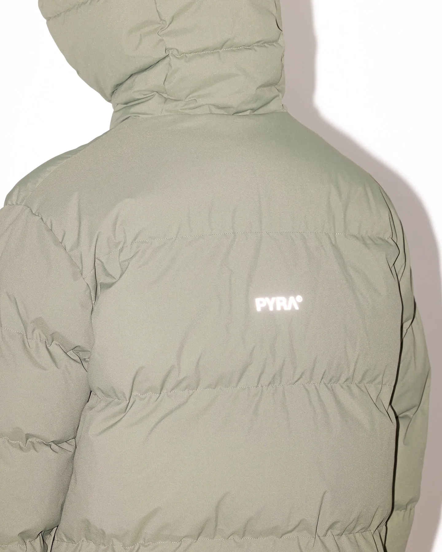 PYRA Alpine Puffa Jacket Olive Green