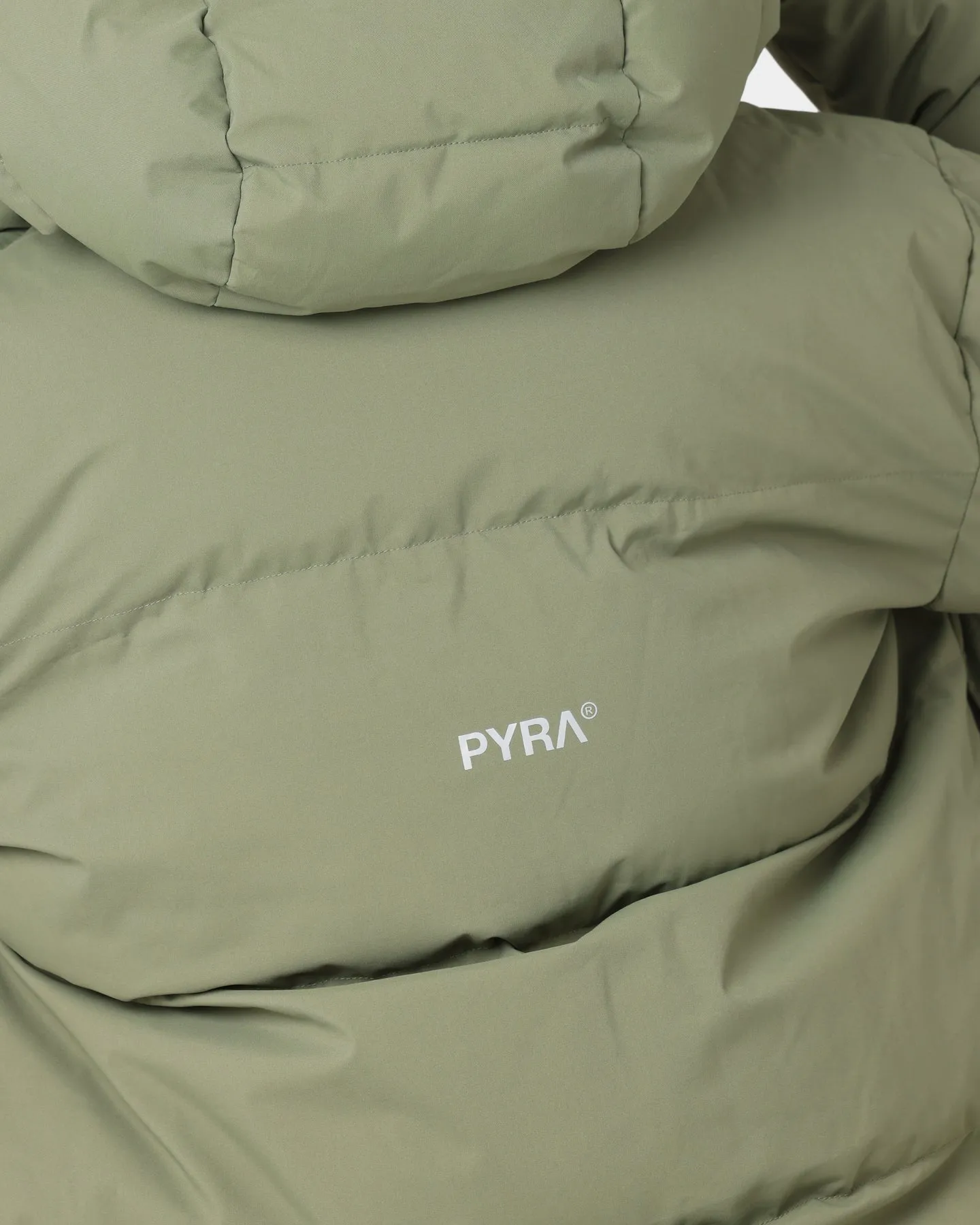 PYRA Alpine Puffa Jacket Olive Green