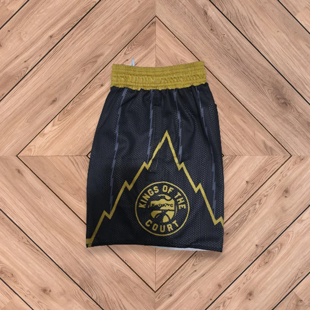 "We The North" Raptors Mesh Shorts - Black