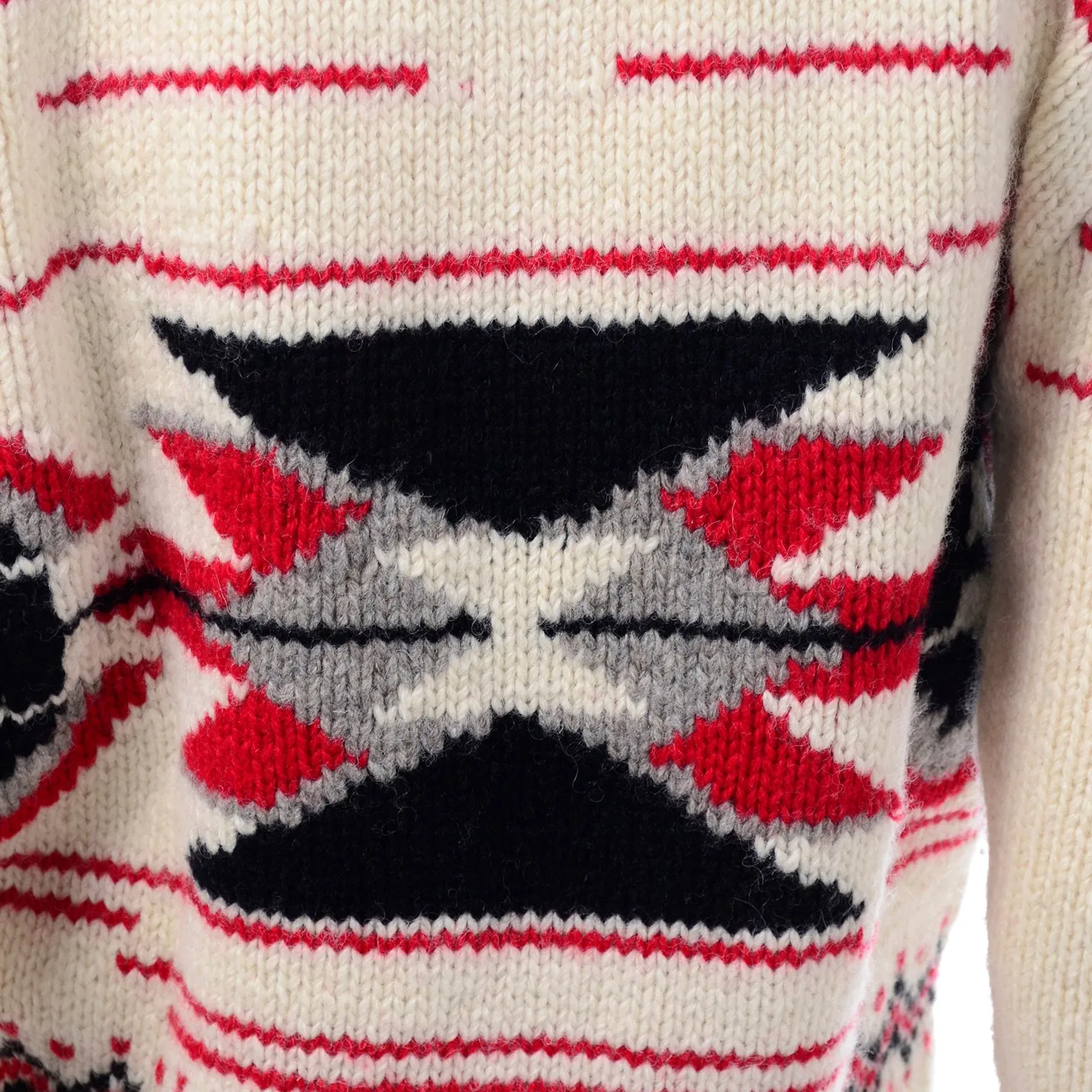 Ralph Lauren Vintage Wool Sweater Deadstock With Original Tag Attached