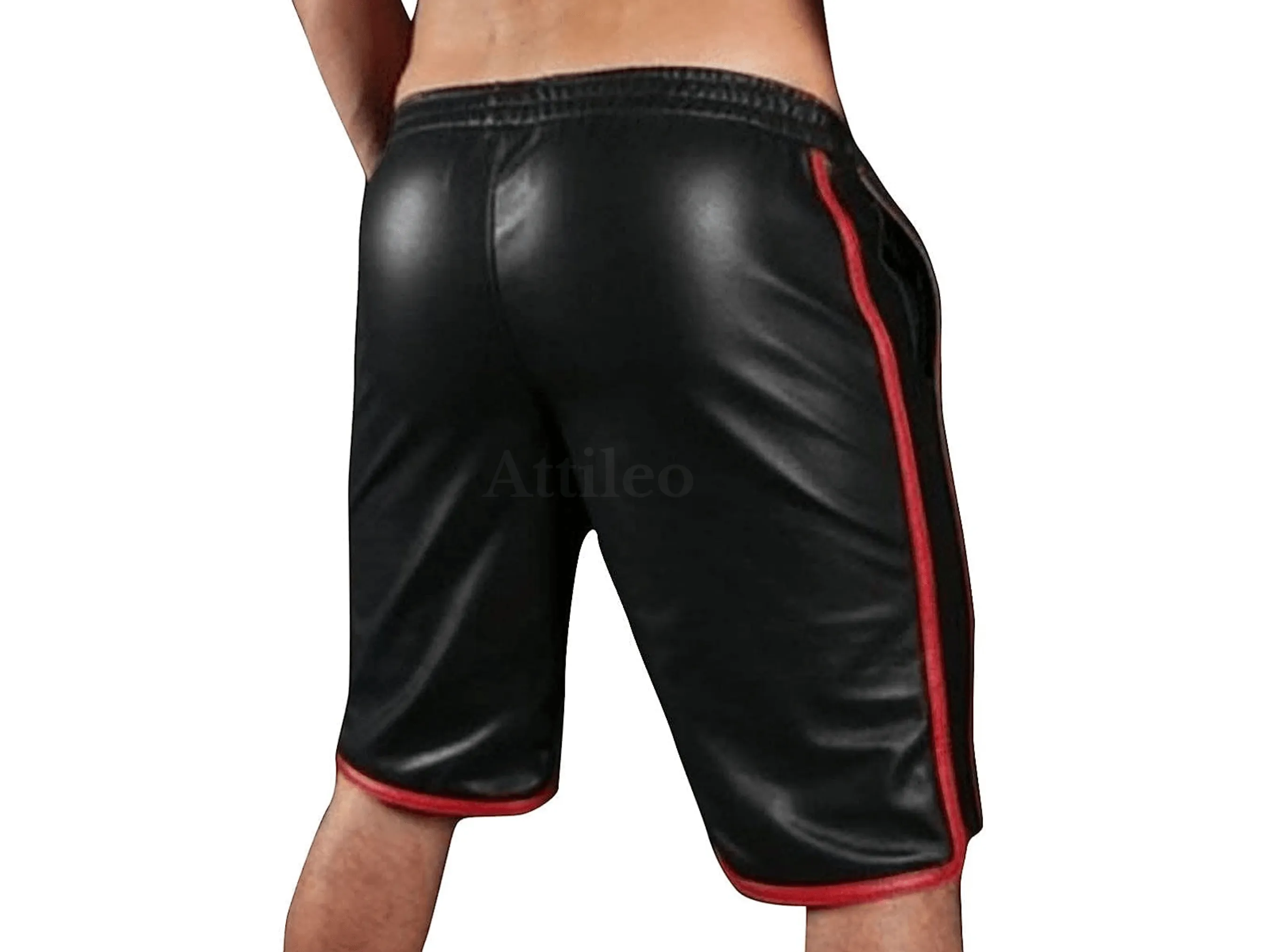 Real Leather Shorts for Men