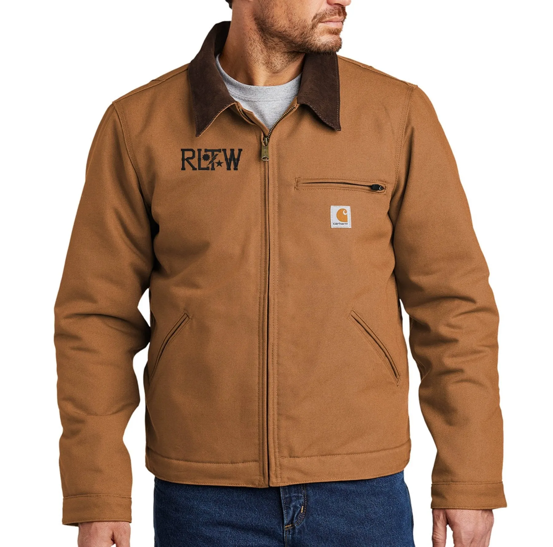 RLTW Embroidered Carhartt® Duck Detroit Jacket