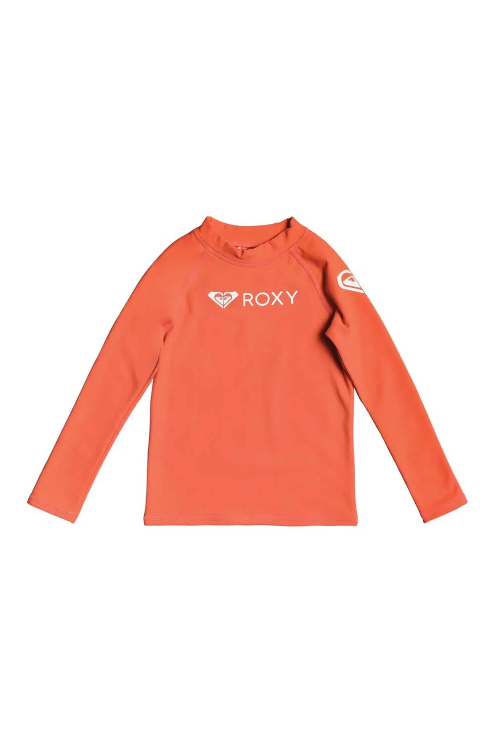 Roxy Girls Long Sleeve Heater Rashshirt - Deep Sea Coral