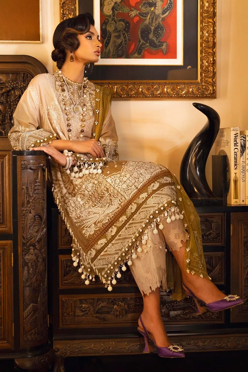 Sana Safinaz Luxury Lawn Collection 2022 – L221-001B-CX