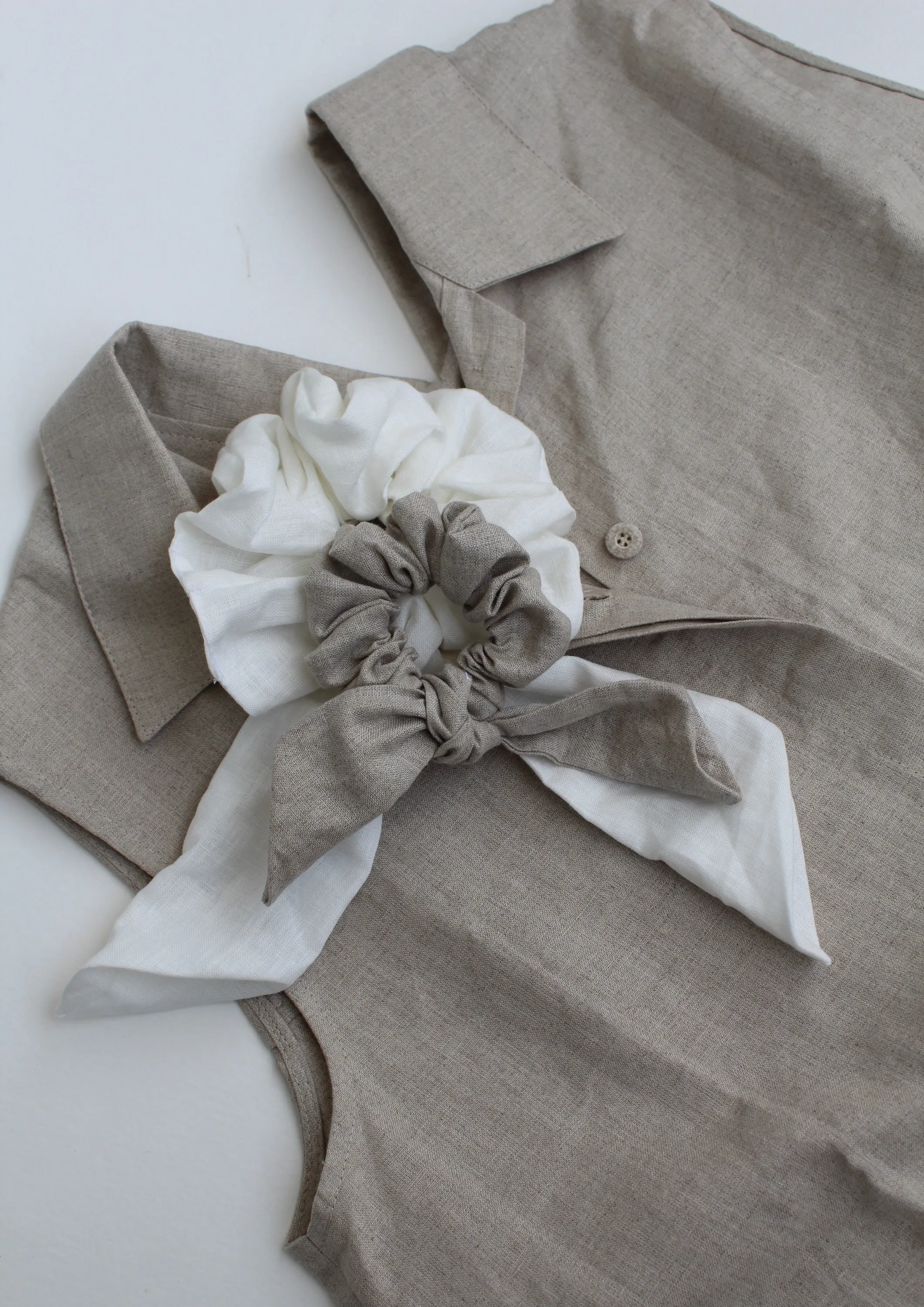 Scrunchies Combo Linen