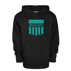 Shield Teal Youth Hoodie