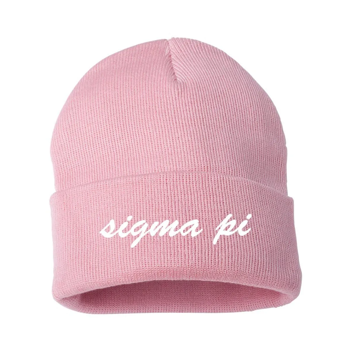 Sigma Pi Pink Sweetheart Beanie