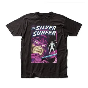 Silver Surfer And Galactus Parable Marvel Comics Adult T Shirt