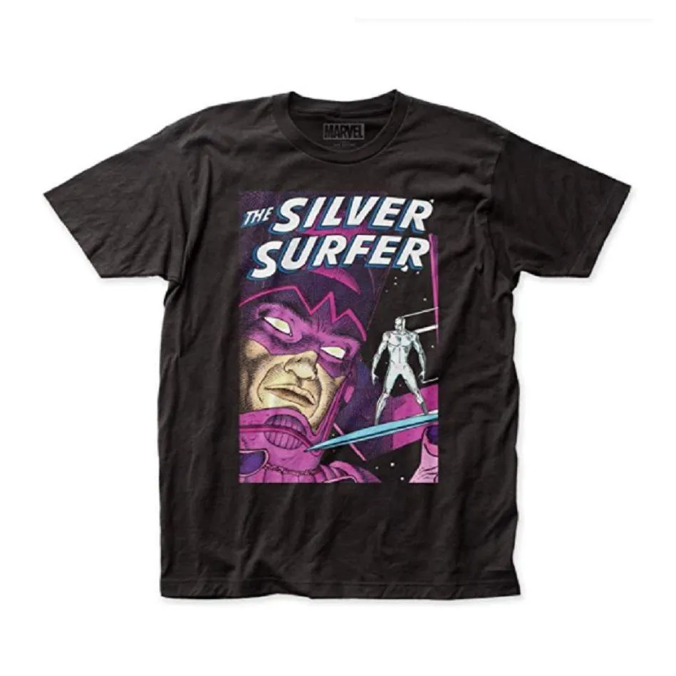 Silver Surfer And Galactus Parable Marvel Comics Adult T Shirt