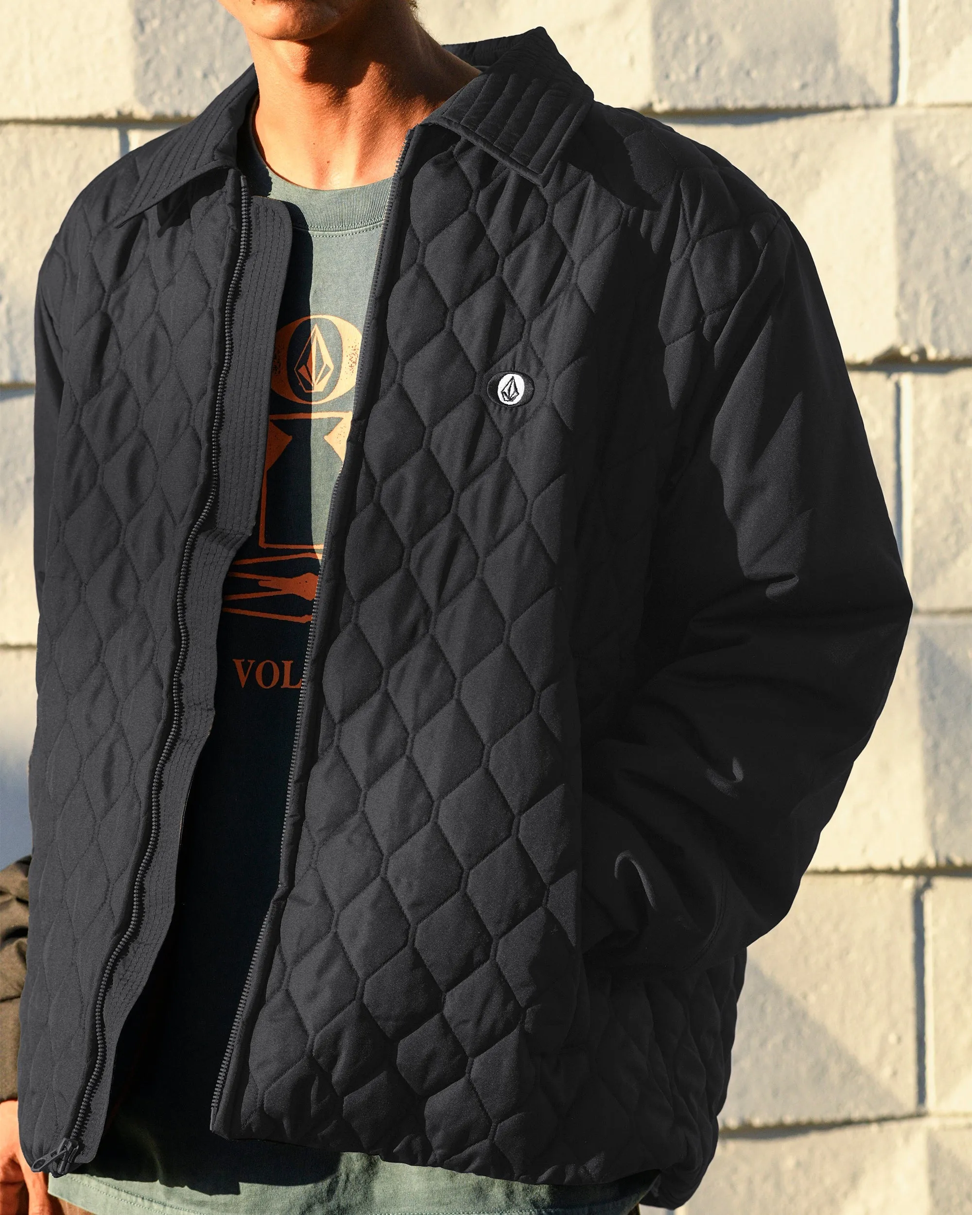 Skate Vitals Remy Stratton Quilted Jacket - Black