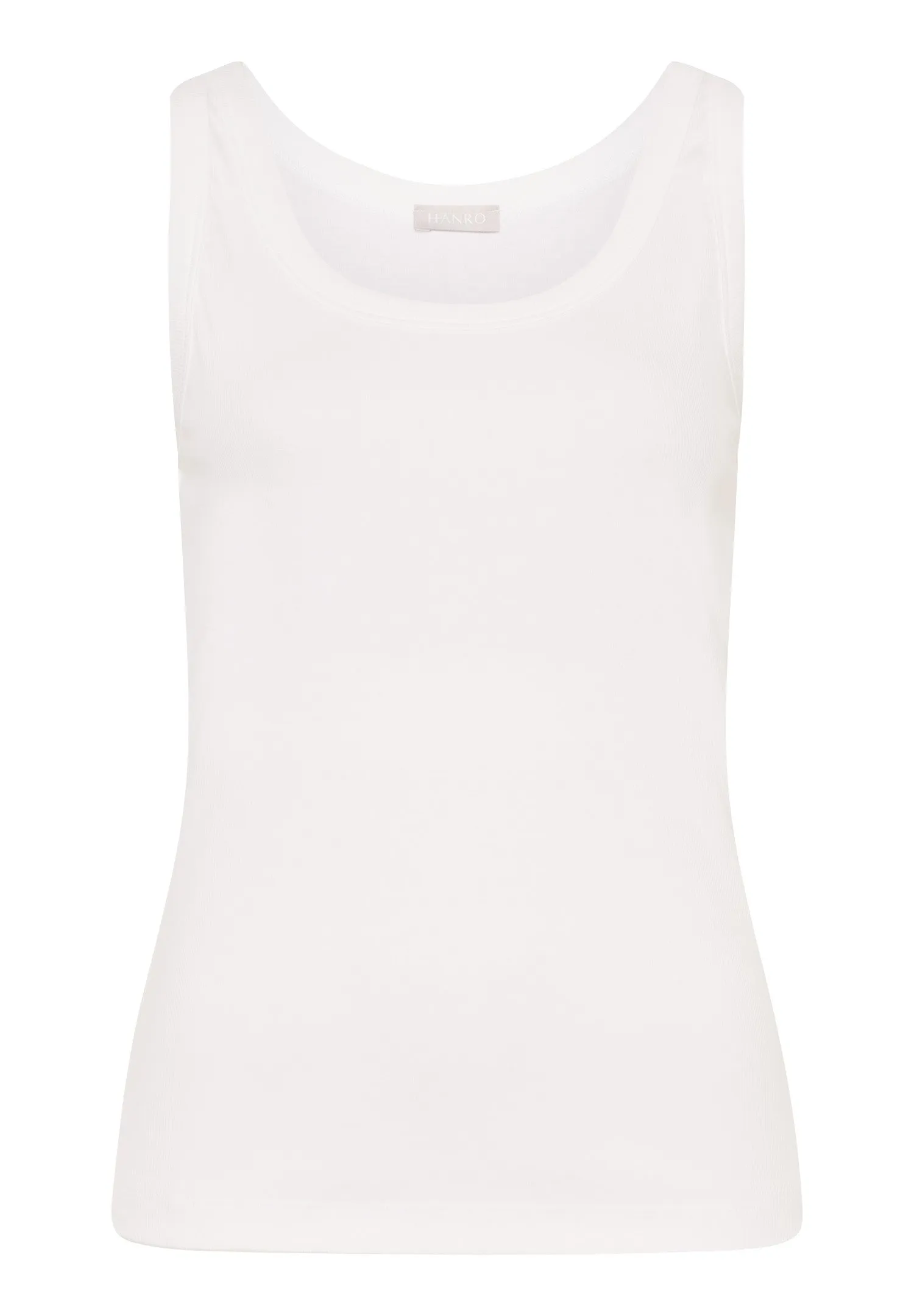 Sleep And Lounge Ribbed Cotton Tank Top | White 74841-101