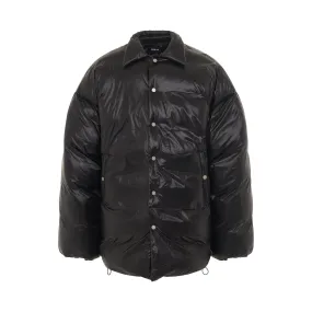 Snow Puffer Jacket in Black