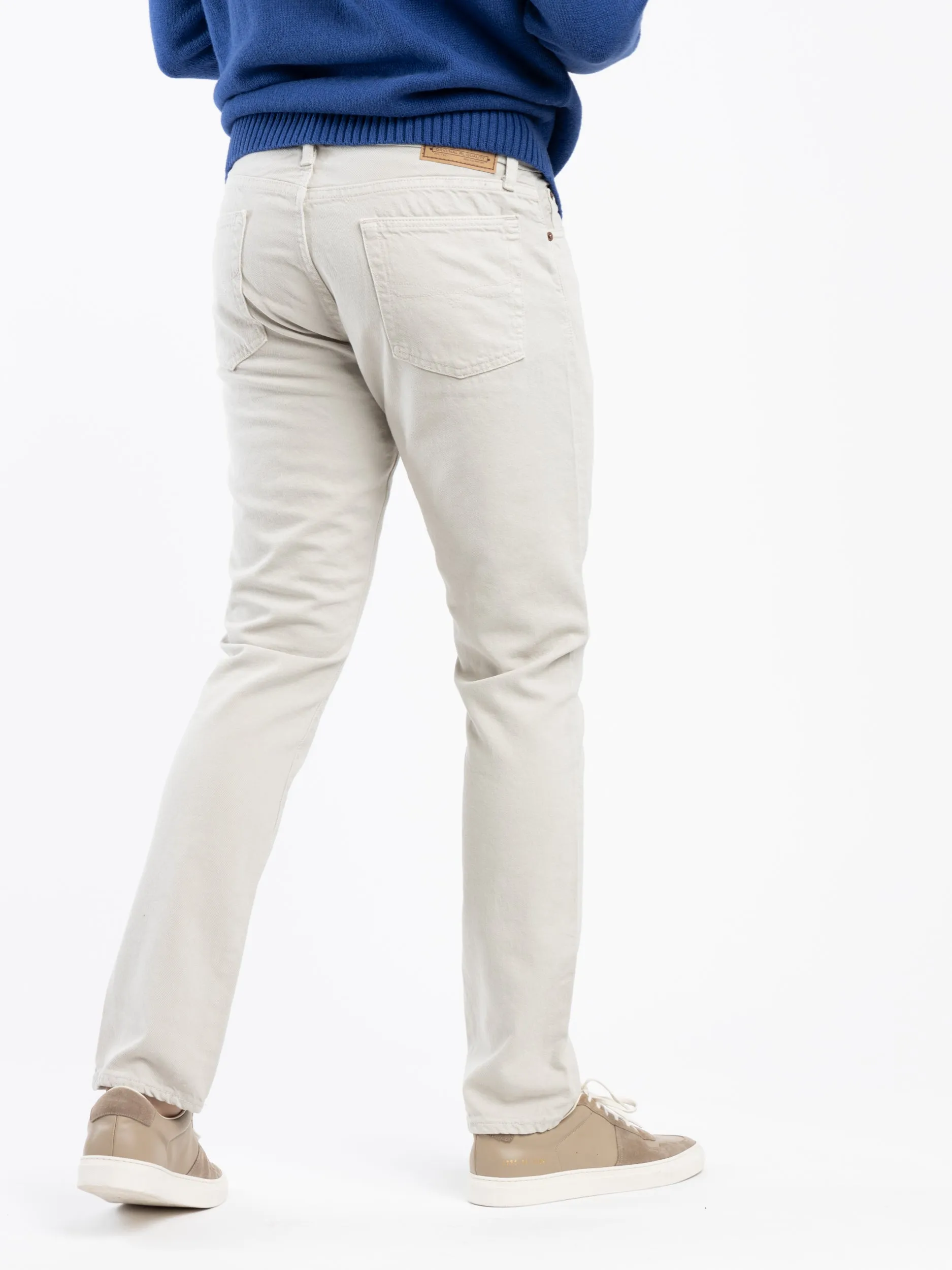 Stoneware Grey Sullivan Slim Garment-Dyed Jean