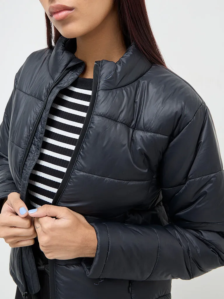 Studiofit Black Puffer Jacket