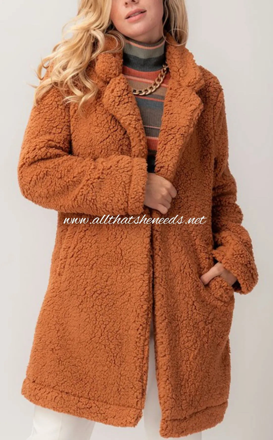 Teddy Bear Fleece Jacket