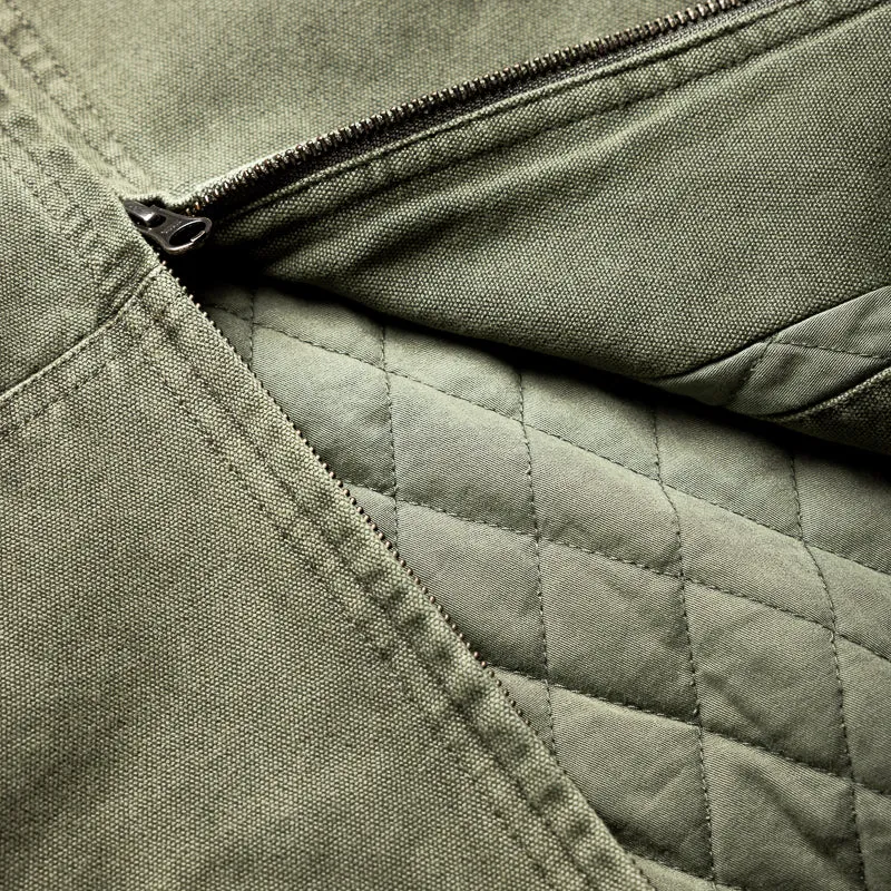 Thisisneverthat Overdyed Hooded Jacket - Olive