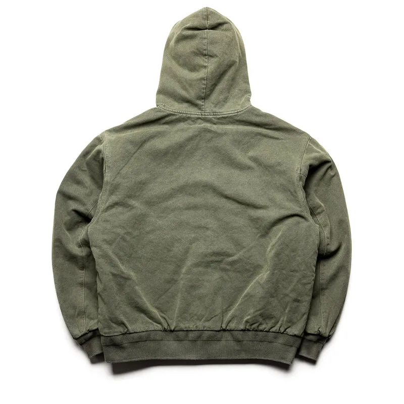 Thisisneverthat Overdyed Hooded Jacket - Olive