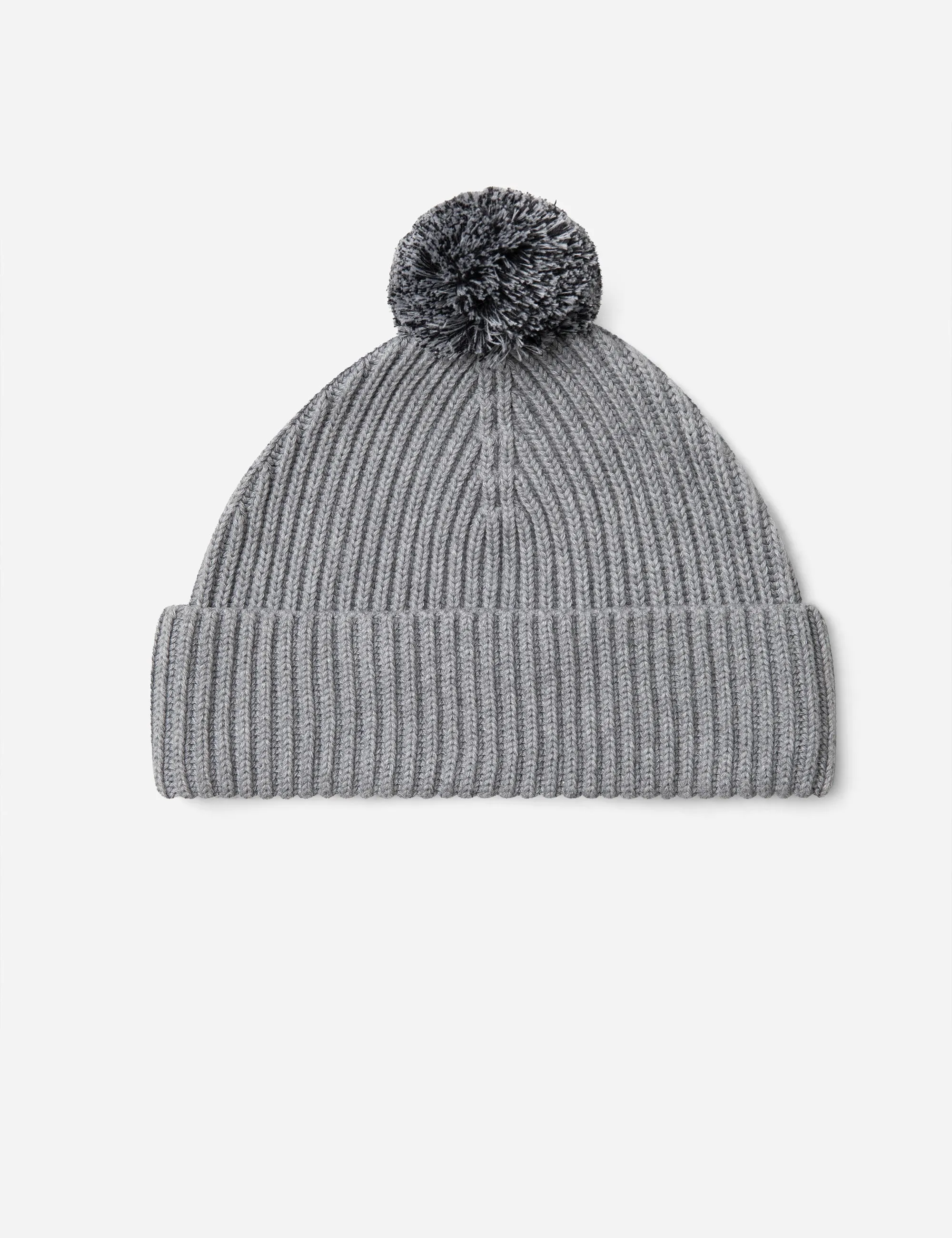 Thyne Pom Beanie - Heather Grey