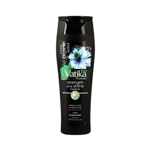 VATIKA BLACK SEED STRENGTH AND SHINE SHAMPOO 185ML