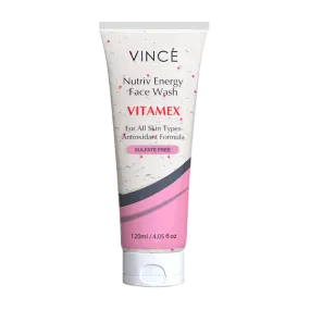 Vince Face Wash Vitamex Nutriv Energy 120ml