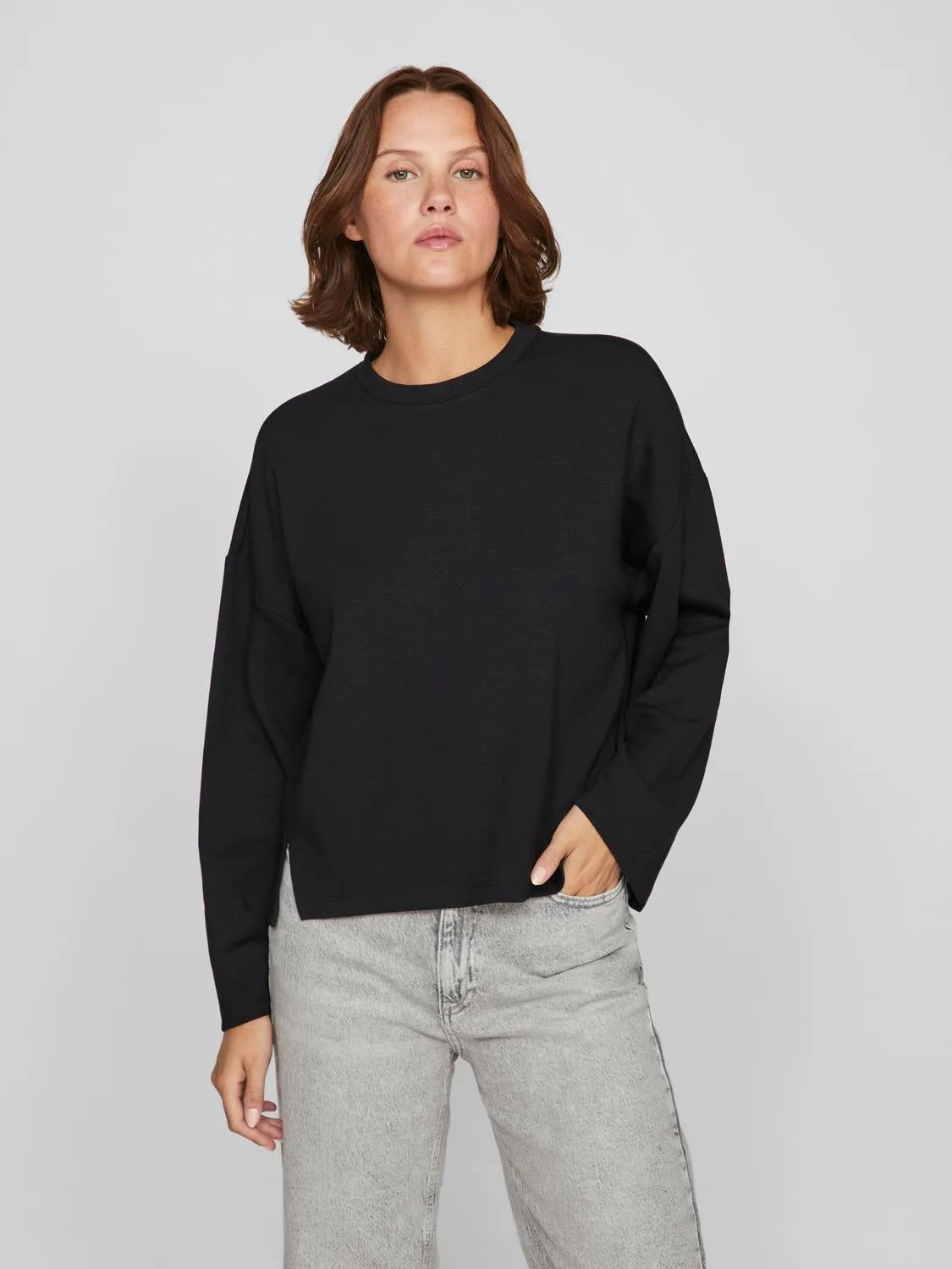 VIREFLECTI Sweatshirt - Black Beauty