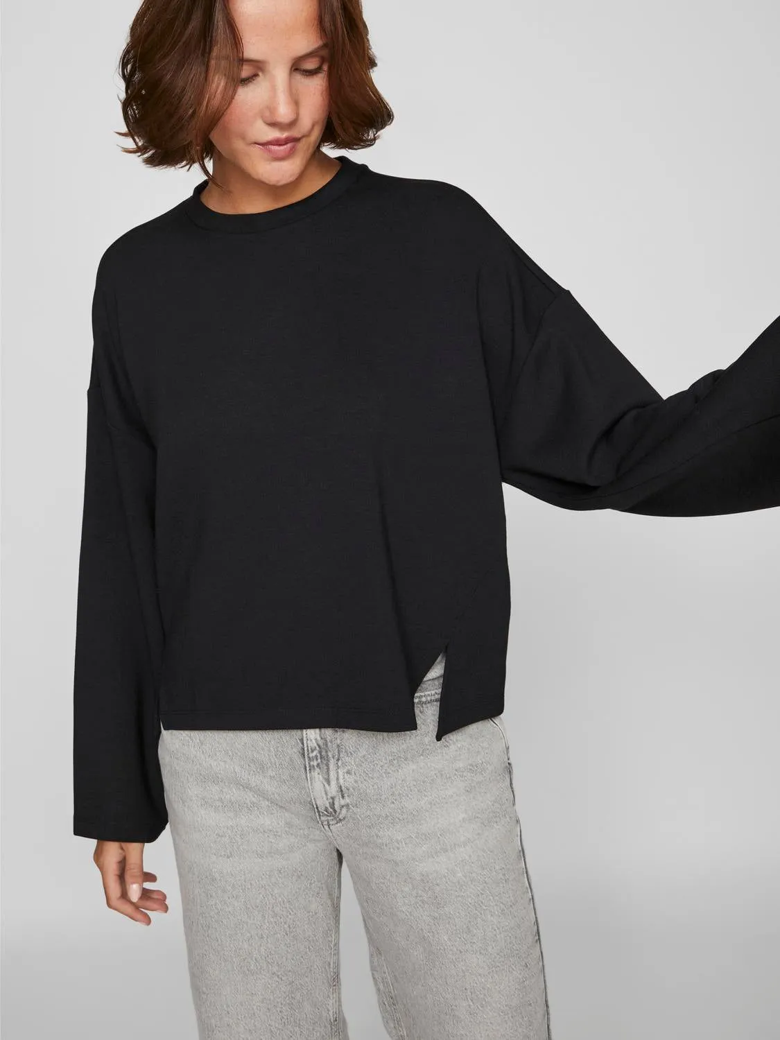 VIREFLECTI Sweatshirt - Black Beauty