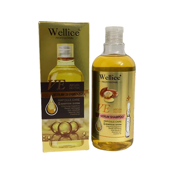 WELLICE VE ARGAN PROTEIN SERUM SHAMPOO 500G