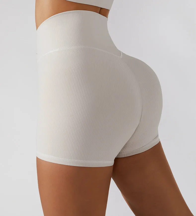 Wholesale Seamless Stretch Yoga Exercise Shorts