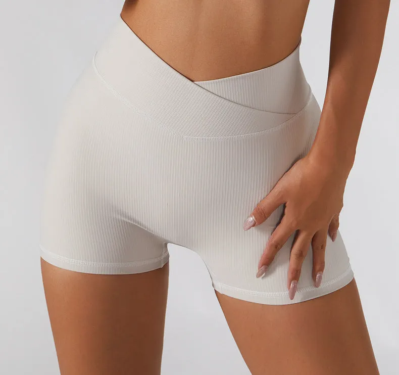 Wholesale Seamless Stretch Yoga Exercise Shorts