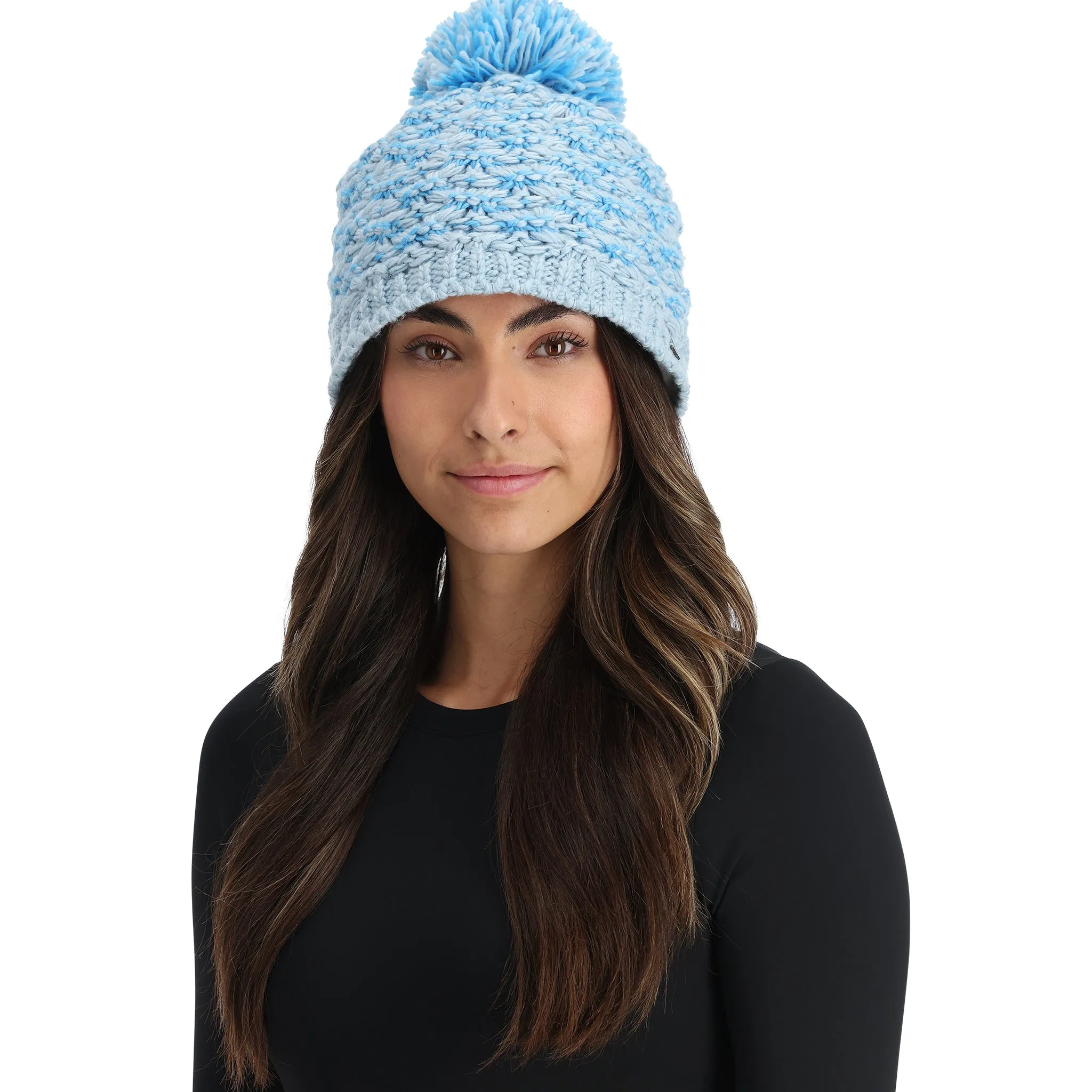 Womens Brrr Berry Pom - Blue Drift