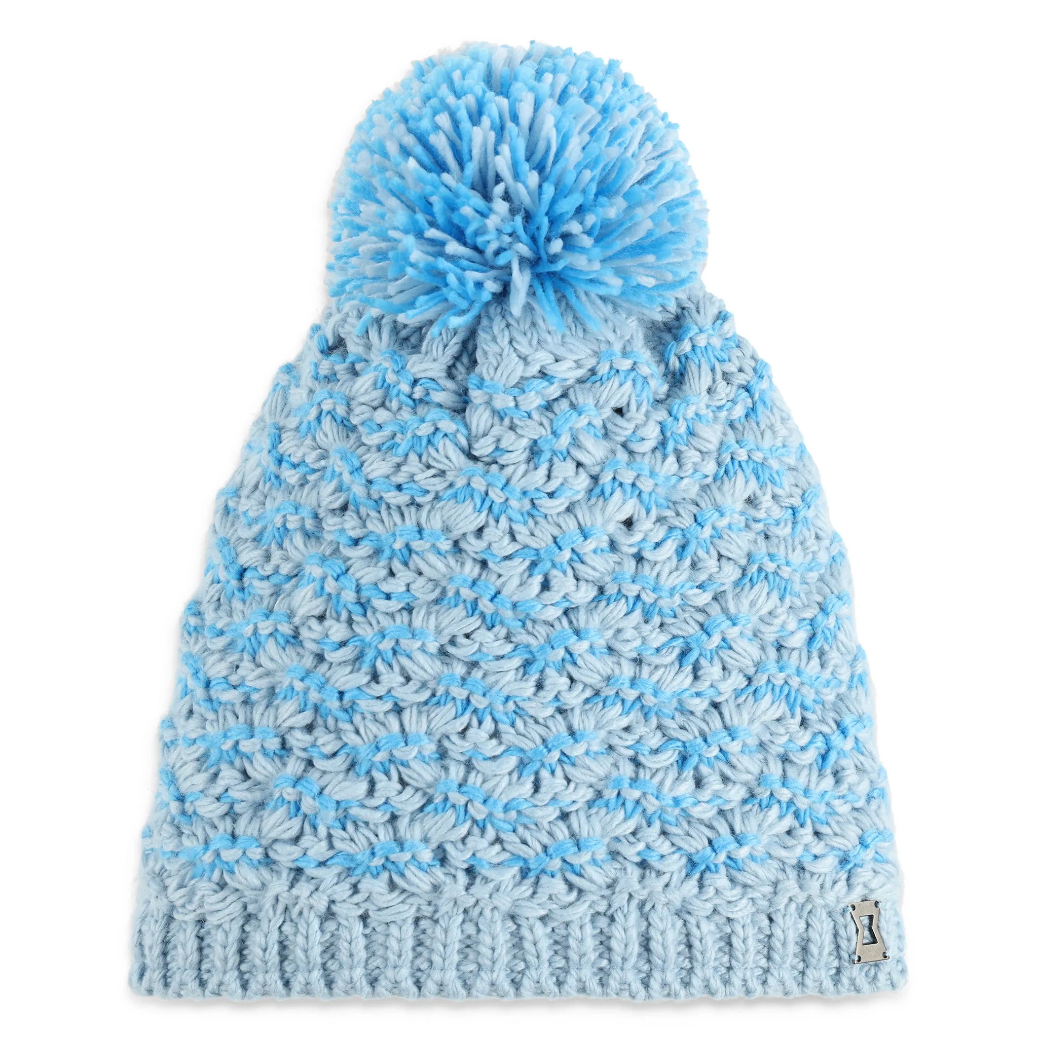 Womens Brrr Berry Pom - Blue Drift