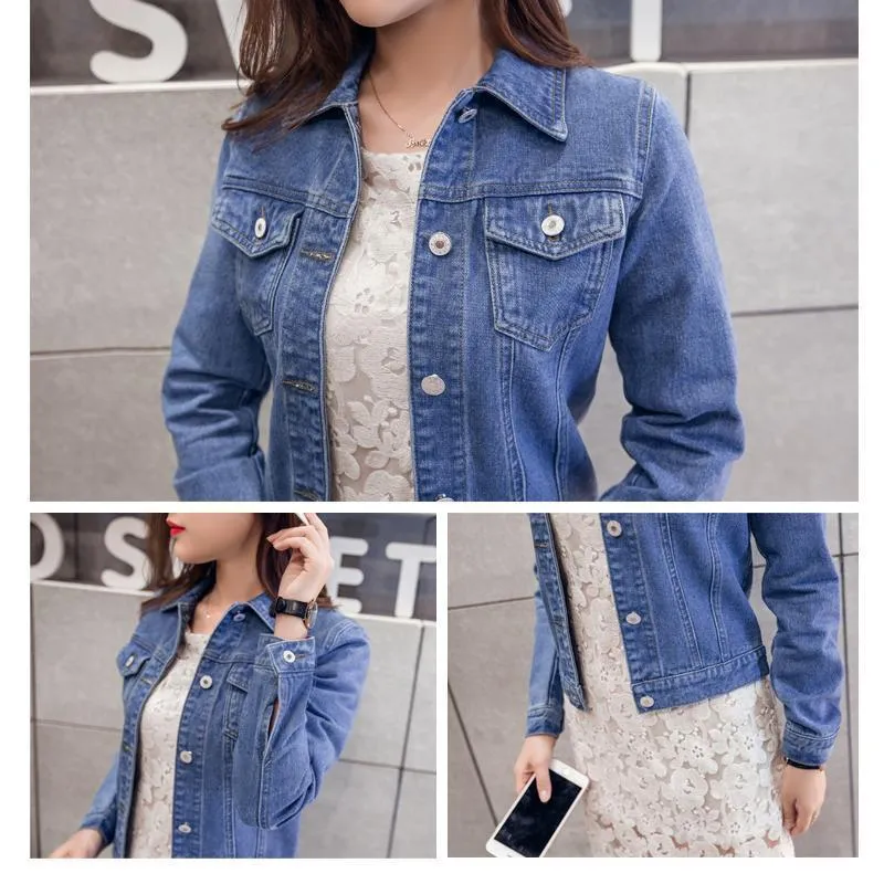 Women's Stretch Denim Jacket