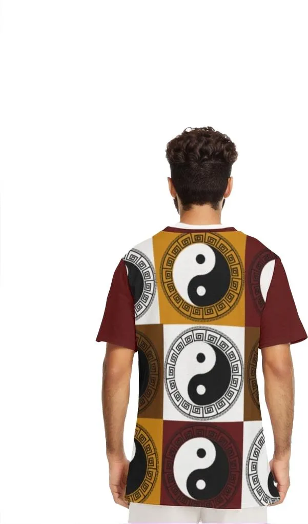 Yin Yang Men's O-Neck T-Shirt Organic Cotton