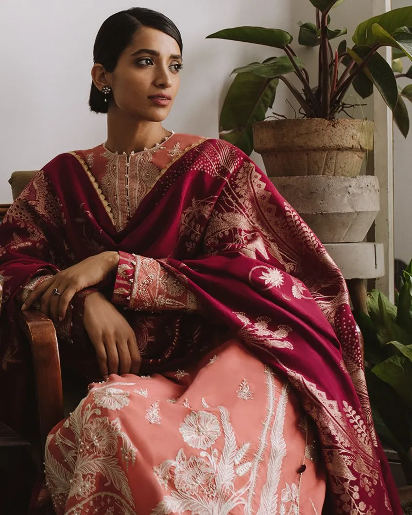 Zaha Chandni Festive Eid Lawn Collection 2019 – Nuzhat (ZF2-03)