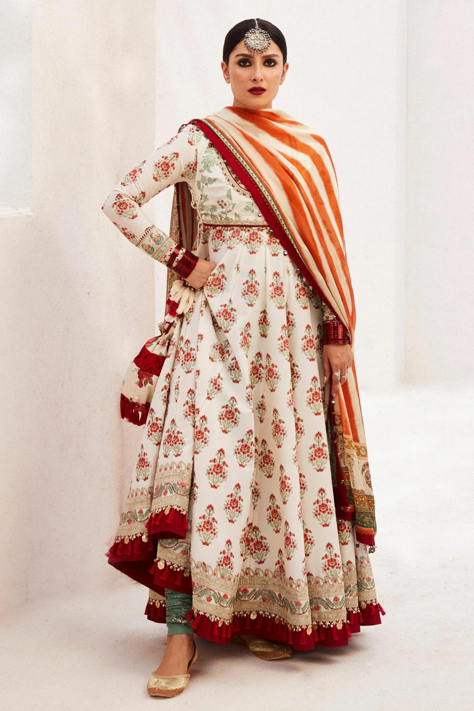 Zara Shahjahan Luxury Lawn Collection 2024 – ANARKALI-11B